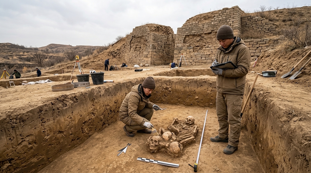 Shimao foi uma cidade fortificada ocupada entre aproximadamente 2300 e 1800 a.C., na atual província de Shaanxi.