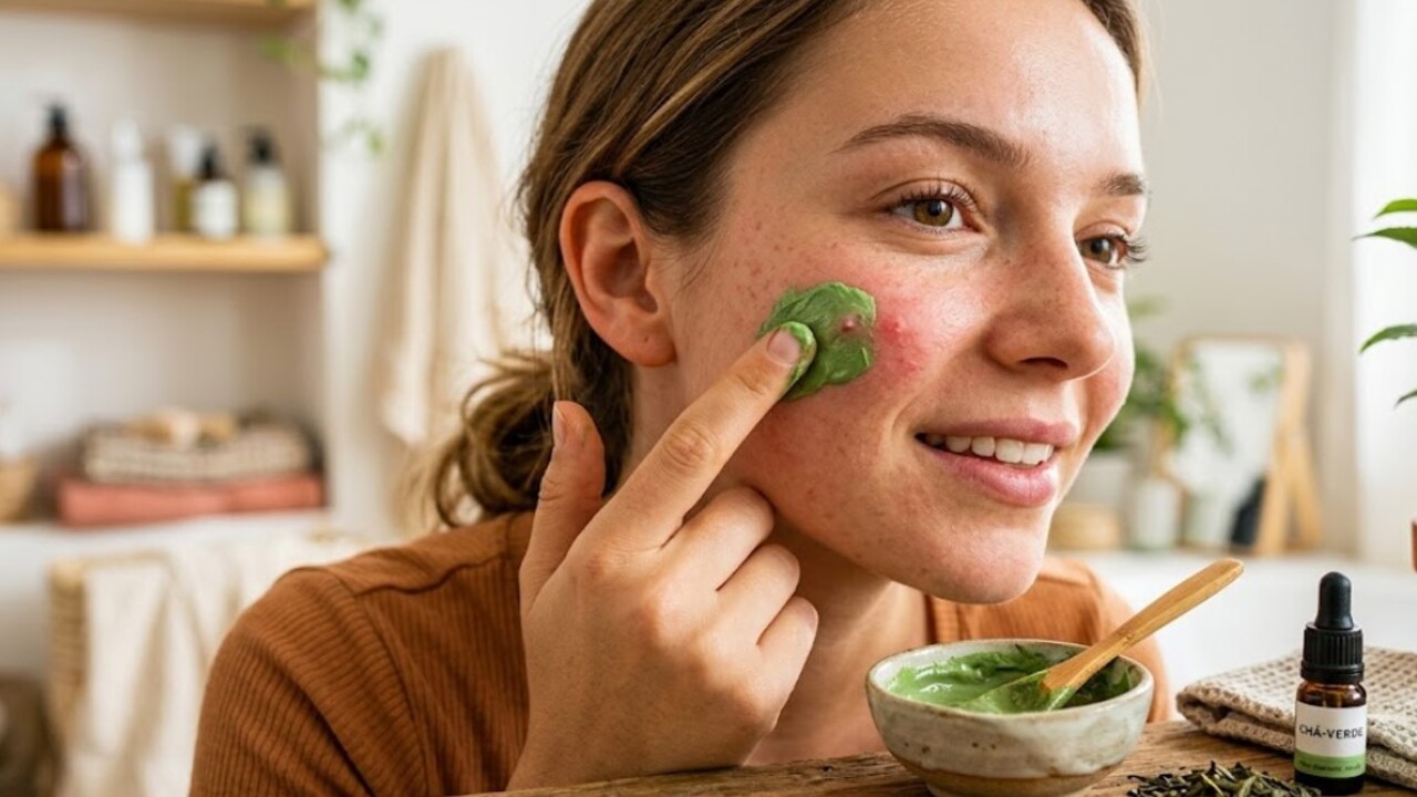 A argila verde com chá-verde vem se destacando por unir dois ingredientes conhecidos por suas propriedades calmantes e purificantes