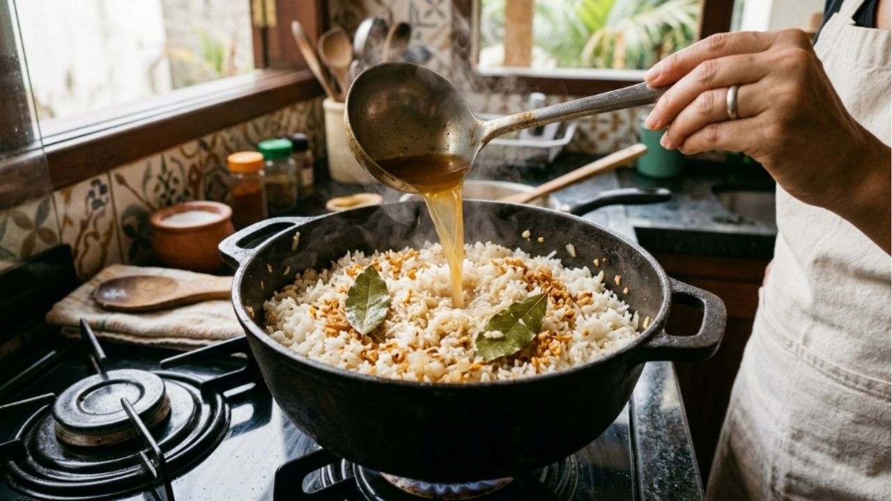 Um simples ajuste muda o resultado do arroz de todo dia.