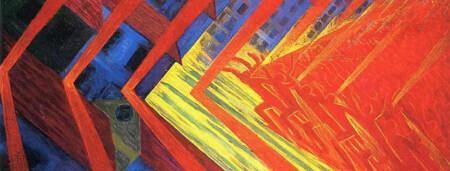 “La Rivolta” – Luigi Russolo, 1911