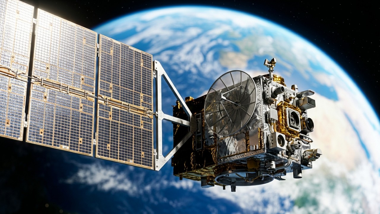 O novo sistema TACLS utiliza inteligência artificial da NASA para monitorar enchentes-relâmpago globais com precisão. – Imagem gerada por IA