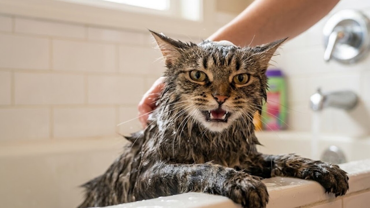 Para a maioria dos gatos saudáveis, o banho não faz parte dos cuidados essenciais e, em alguns casos, pode até trazer prejuízos