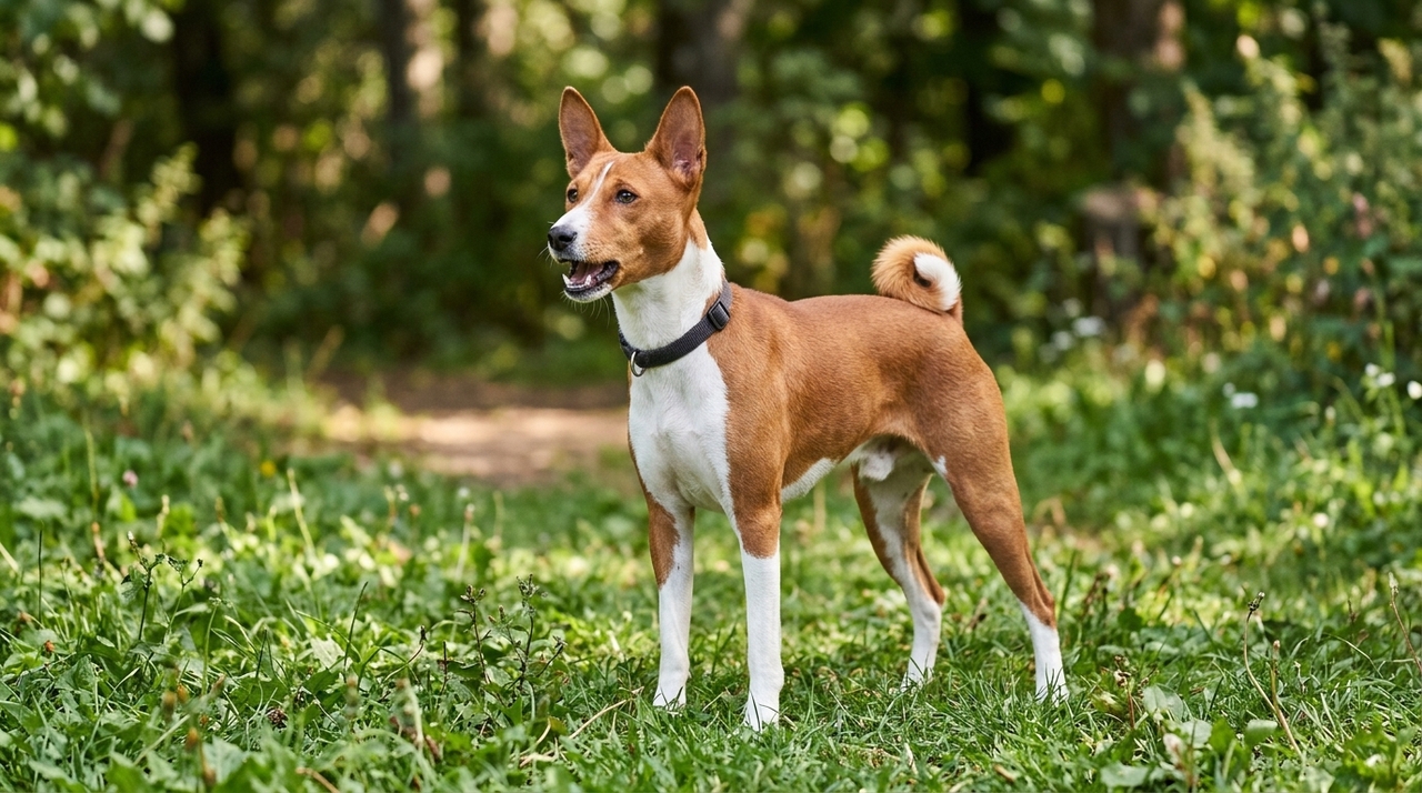 O Basenji ganhou fama mundial por ser conhecido como o cachorro que “não sabe latir”.
