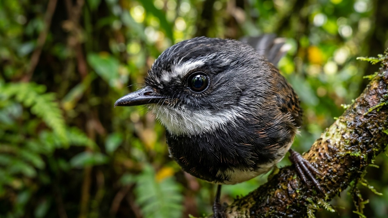 Análises bioacústicas confirmaram o isolamento reprodutivo da espécie através de padrões vocais distintos. – Imagem gerada por IA