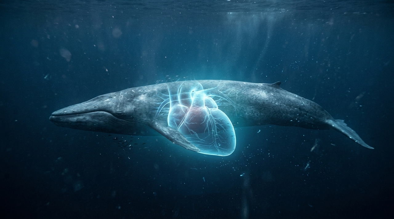 A baleia-azul, cujo nome científico é Balaenoptera musculus, pode alcançar aproximadamente 30 metros de comprimento e ultrapassar 150 toneladas.