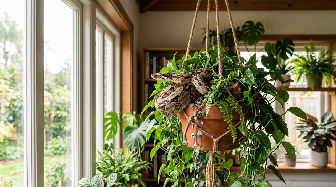 O local ideal para plantar a jiboia em casa é aquele que oferece luz indireta abundante e temperatura amena.