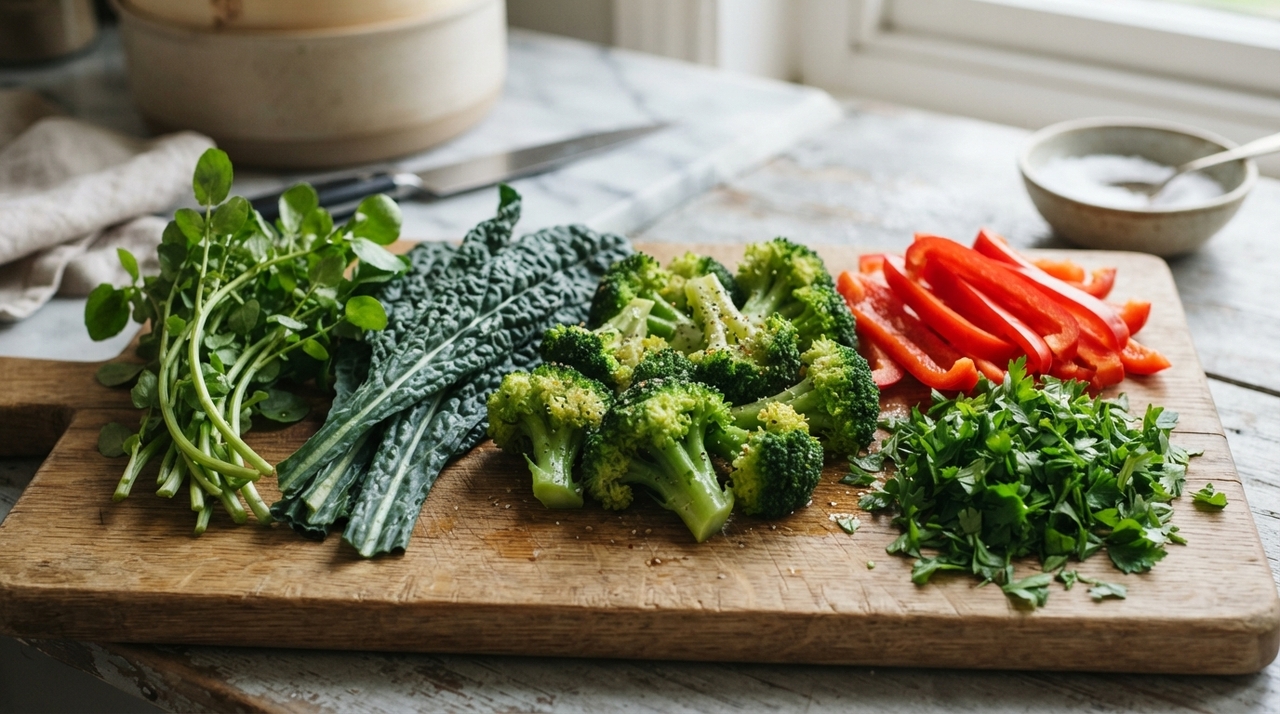 Esses vegetais podem ser combinados com feijão, ovos, carnes, peixes, leite ou outras fontes de proteína, fornecendo nutrientes envolvidos na manutenção dos tecidos.