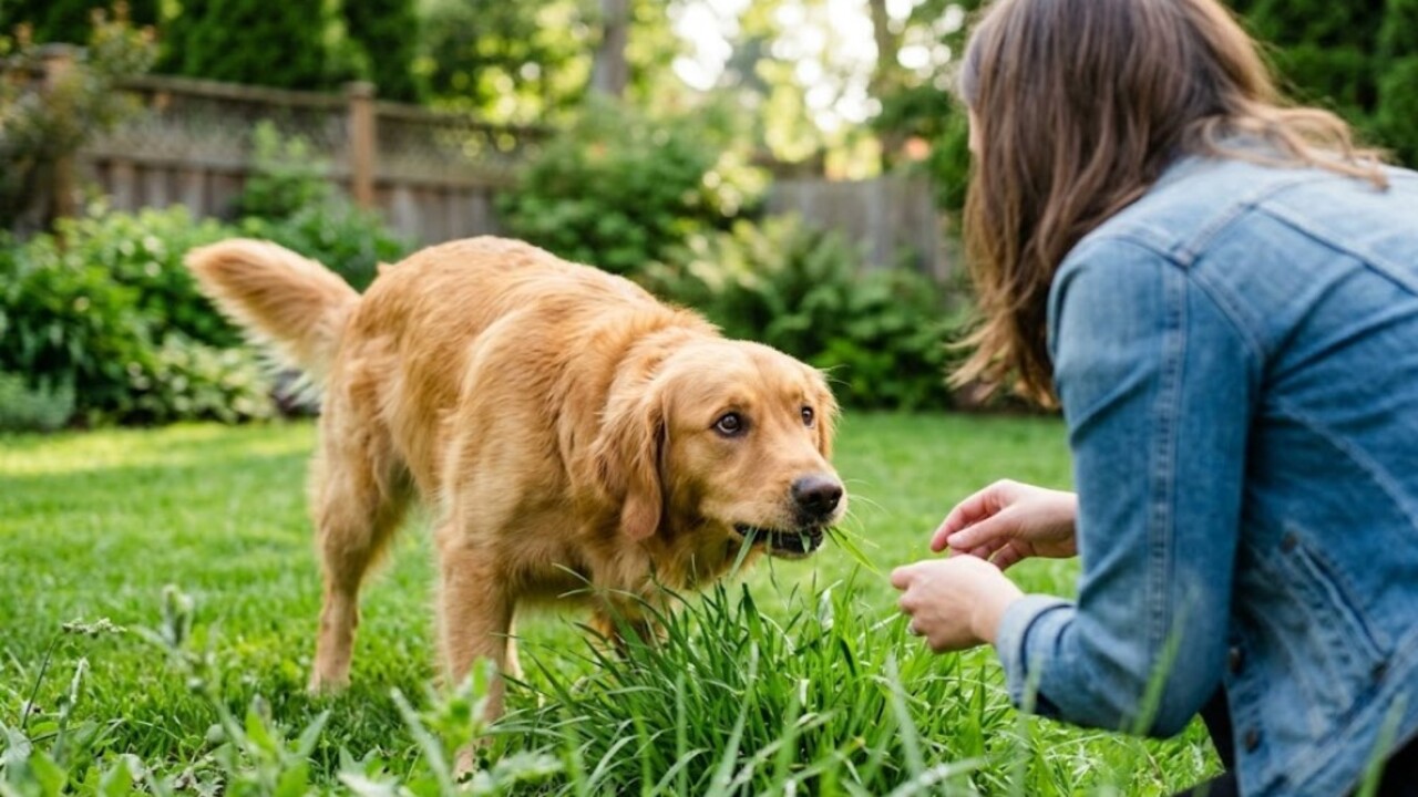 Médicos-veterinários explicam que alguns cães podem mastigar grama quando estão entediados ou precisam de mais estímulos físicos e mentais