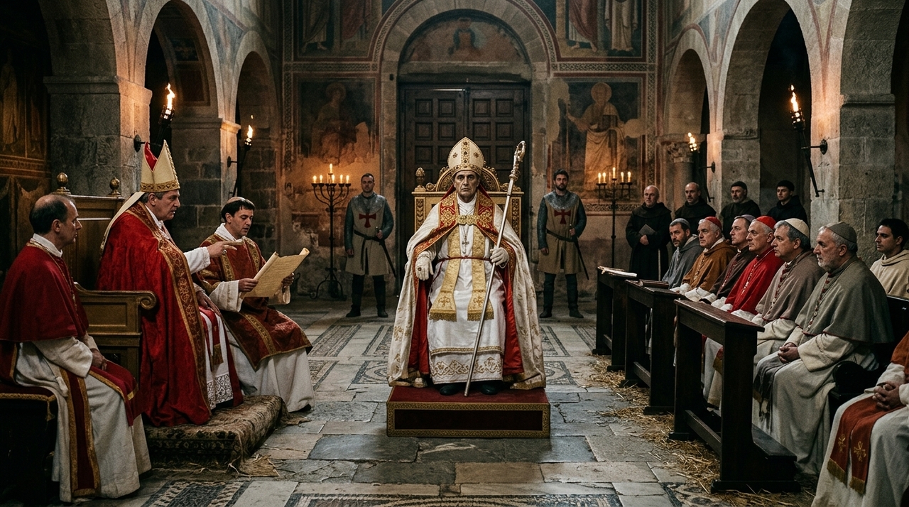 O episódio conhecido como Concílio do Cadáver aconteceu em Roma durante o pontificado de Papa Estêvão VI.