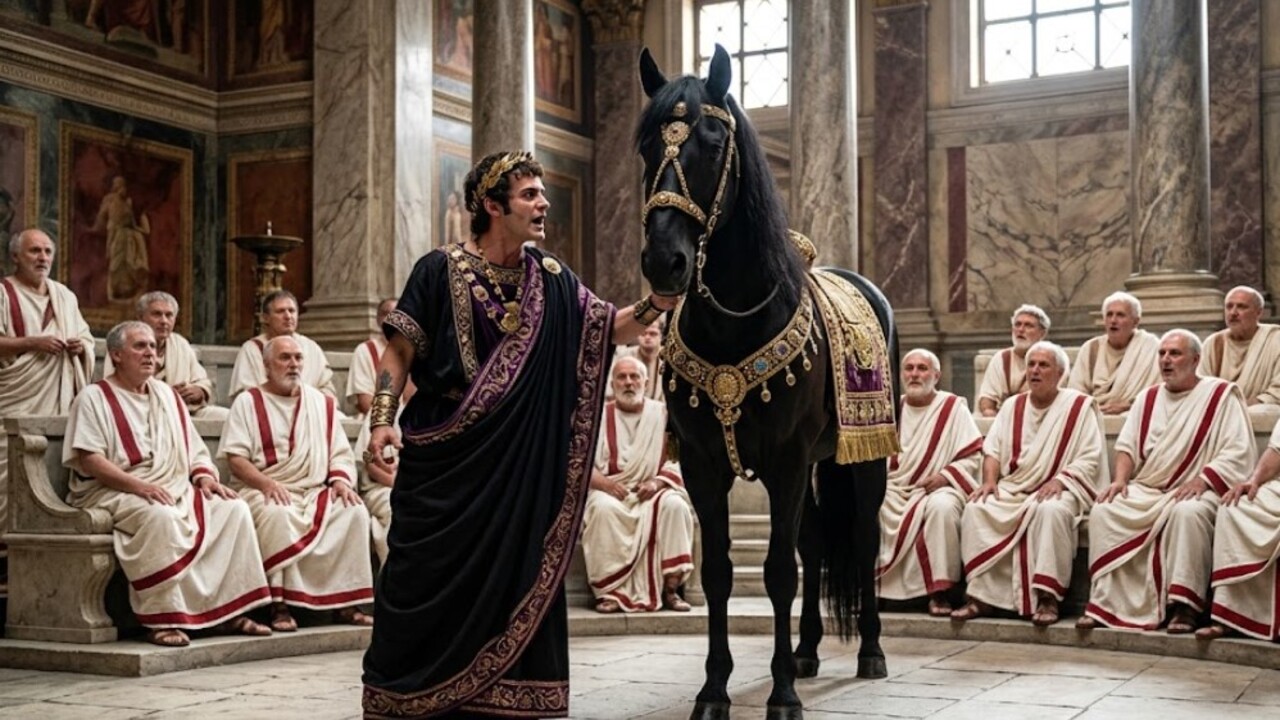 O imperador Calígula ficou marcado por uma das histórias mais curiosas da Roma Antiga