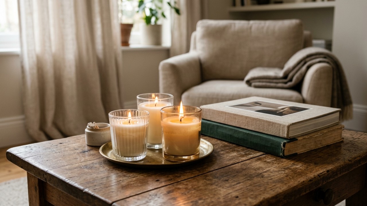 O equilíbrio entre elementos antigos e modernos traz personalidade e conforto para os ambientes residenciais. – Imagem gerada por IA