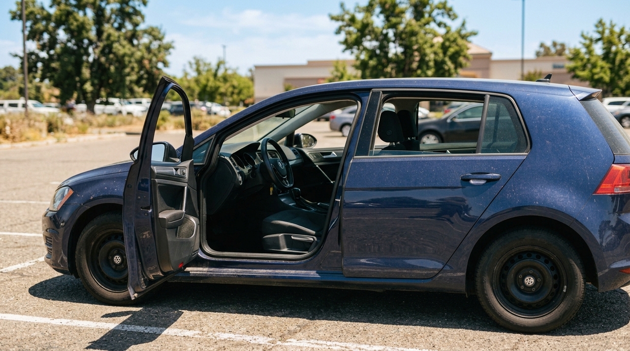 A ventilação envolve renovação ou movimentação de ar em um ambiente, conceito que explica o efeito das portas no carro.