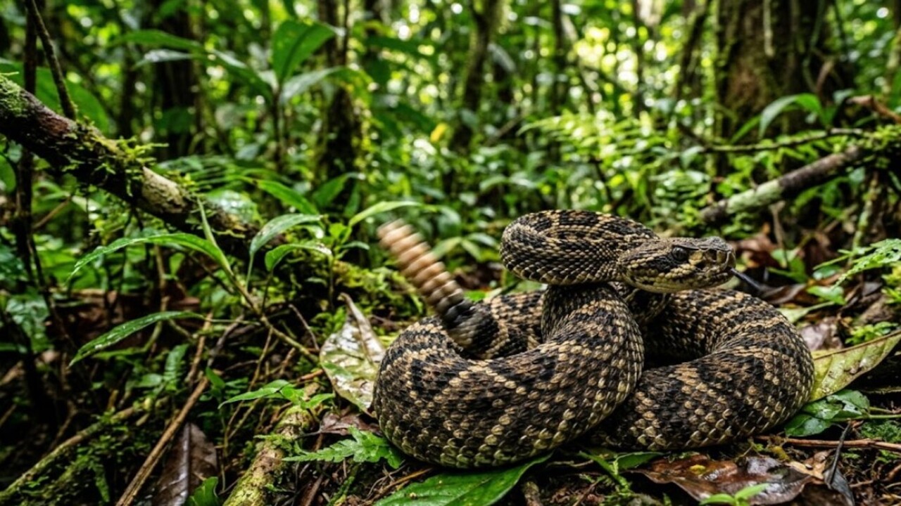 A cascavel amazônica usa um mecanismo acústico surpreendente que altera a percepção de distância de animais e humanos