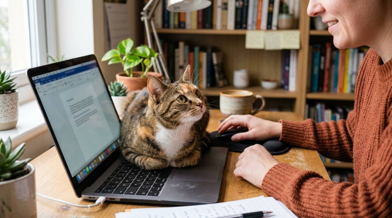 Os gatos procuram superfícies aquecidas porque possuem uma faixa de conforto térmico diferente da humana e gostam de conservar energia enquanto descansam.