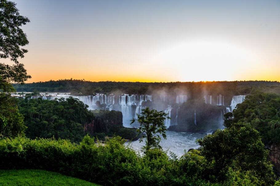 Quedas do lado argentino das Cataratas do Iguaçu