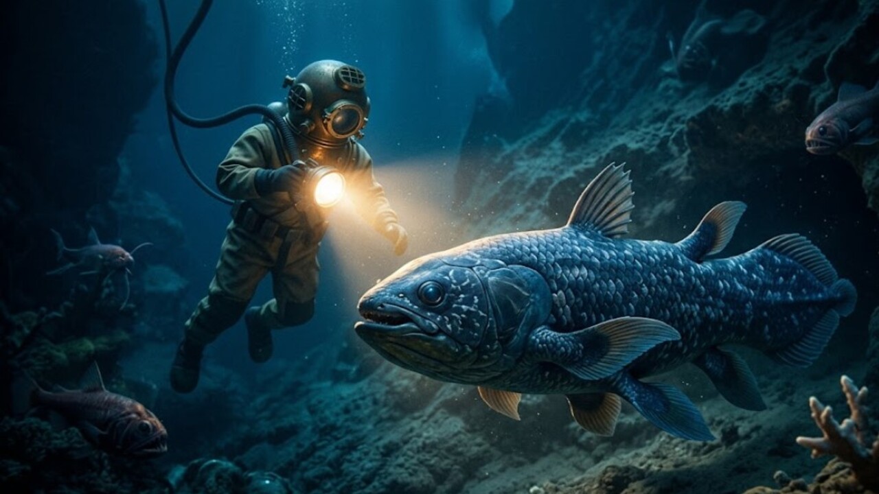O celacanto pertence a um grupo de peixes que surgiu há aproximadamente 400 milhões de anos