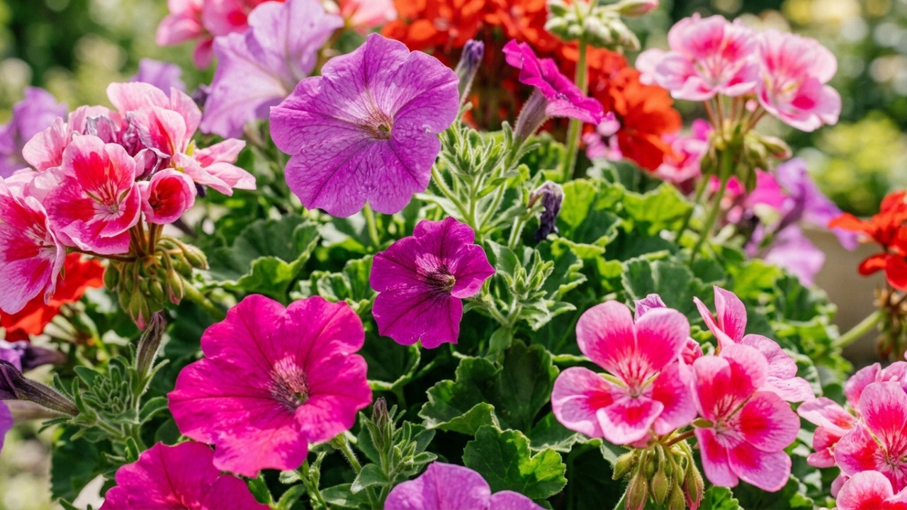 O ajuste estratégico na nutrição do solo é o segredo para garantir uma floração abundante e resistente durante os dias quentes de verão. – Imagem gerada por IA