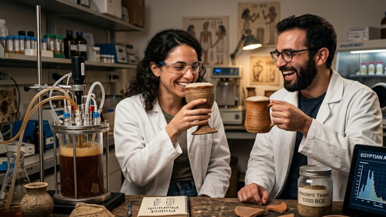 Uma cerveja egípcia antiga chamou a atenção do mundo após pesquisadores conseguirem recriar uma bebida muito semelhante à consumida há cerca de 3.000 anos