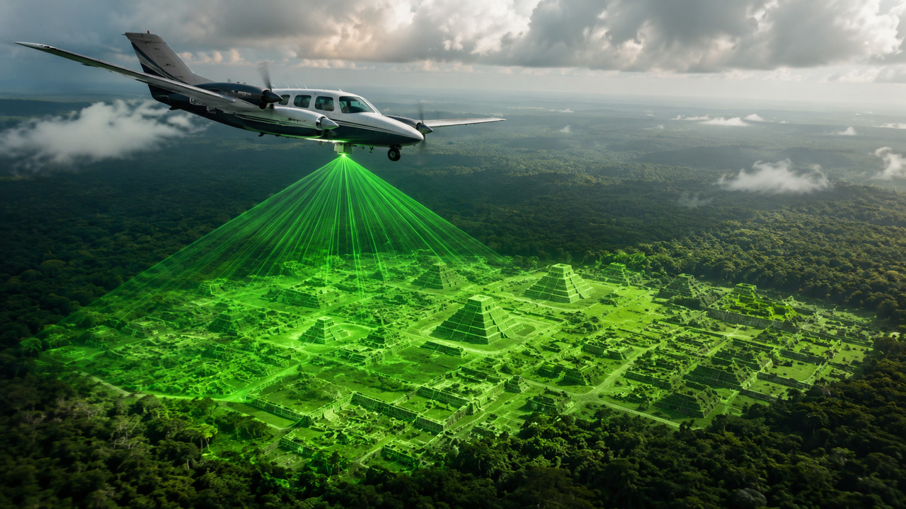 A Tecnologia LiDAR está transformando a arqueologia ao revelar enormes cidades escondidas sob florestas tropicais