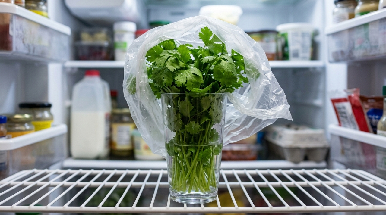 O coentro é uma planta aromática da família Apiaceae, cujas folhas são usadas como tempero e exalam odor característico.