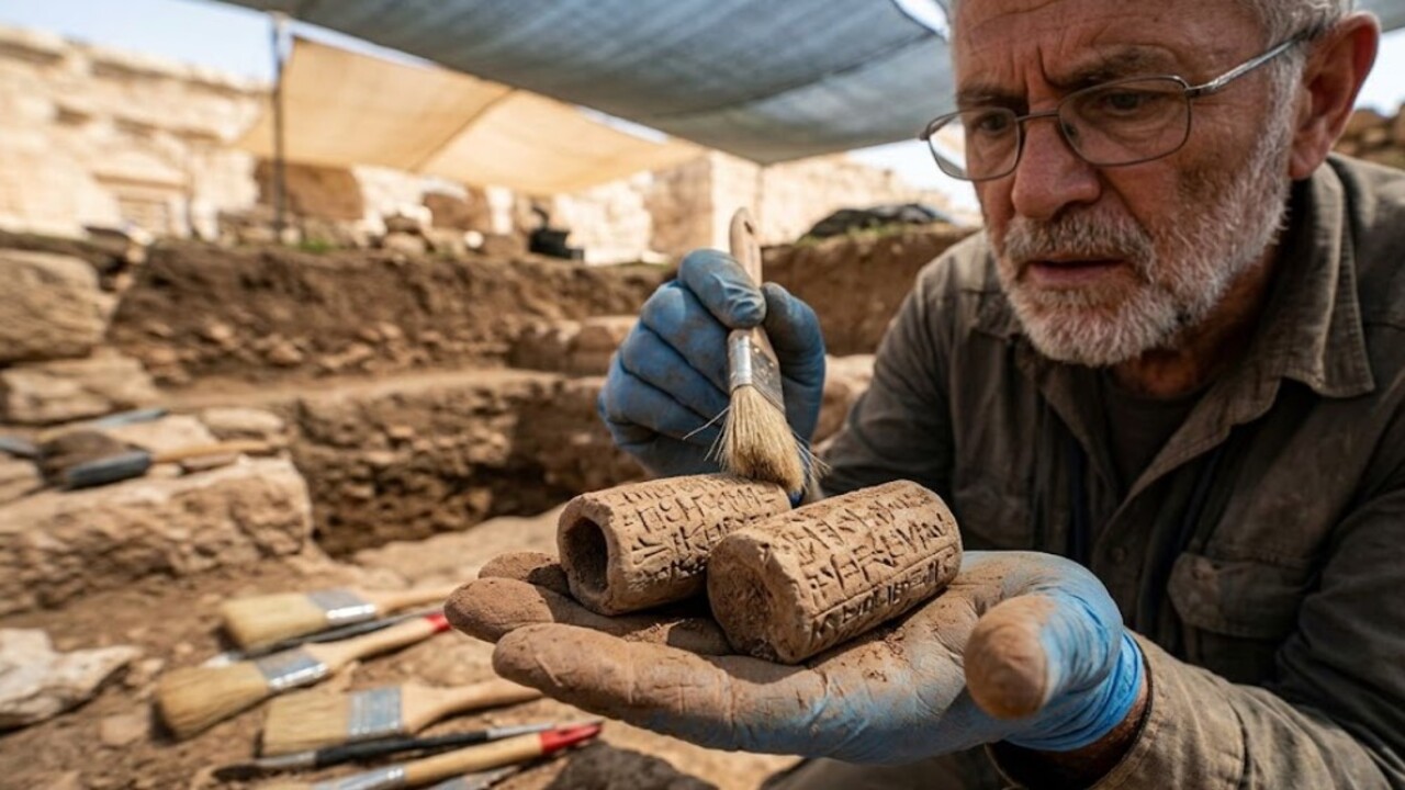 Os cilindros de argila da Síria analisados em 2026 podem antecipar em quase 500 anos o surgimento do primeiro sistema alfabético conhecido