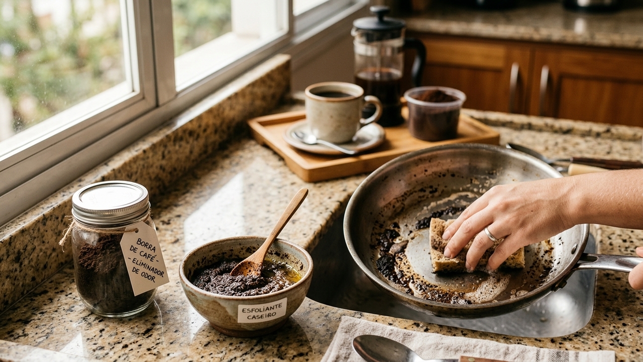 A borra de café pode transformar sua casa e seu jardim