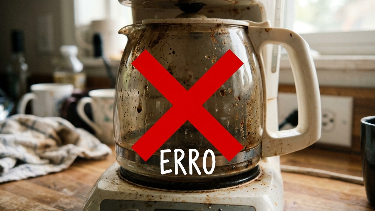 A limpeza correta da cafeteira evita o acúmulo de resíduos que prejudicam o sabor do café. – Imagem gerada por IA