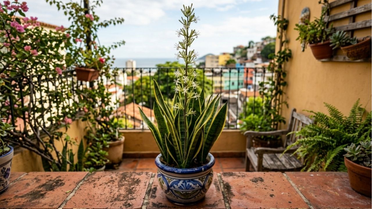 Luz indireta favorece o surgimento das flores.