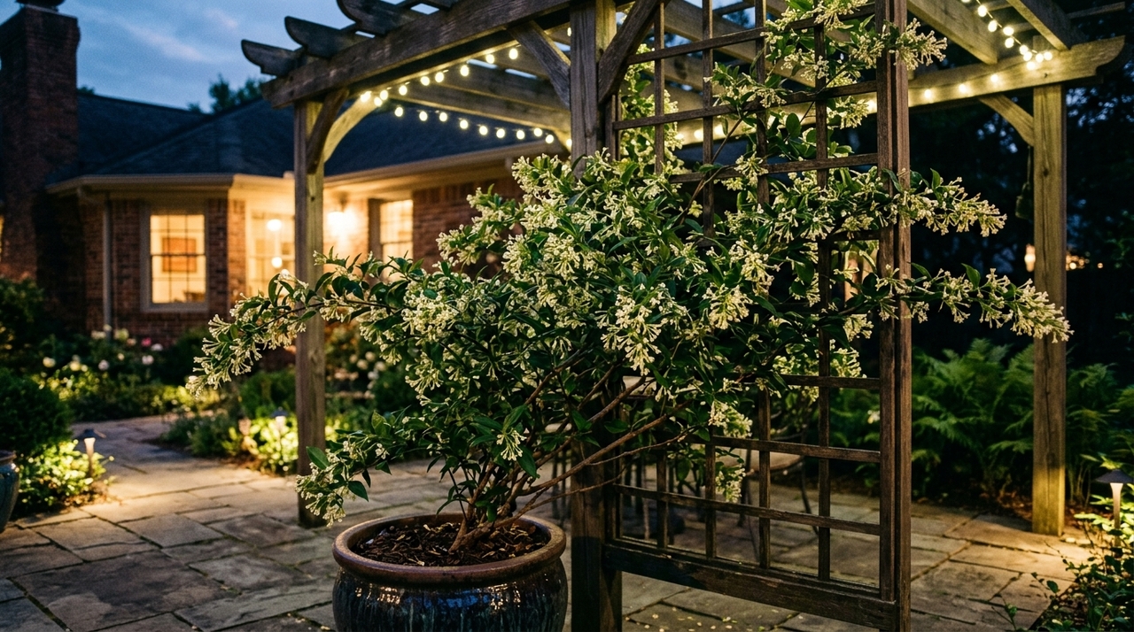 A Cestrum nocturnum é um arbusto da família das solanáceas, conhecido pelas flores pequenas e pelo perfume intenso.