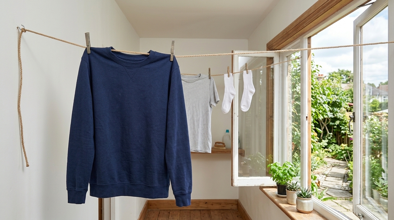Peças delicadas, roupas com estampas sensíveis e tecidos que deformam com facilidade não devem ser torcidos com força