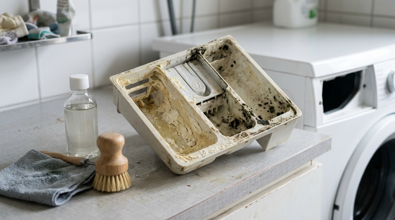 A higienização do dispenser influencia diretamente o rendimento da lavagem, o consumo de produtos e a durabilidade das peças de roupa.