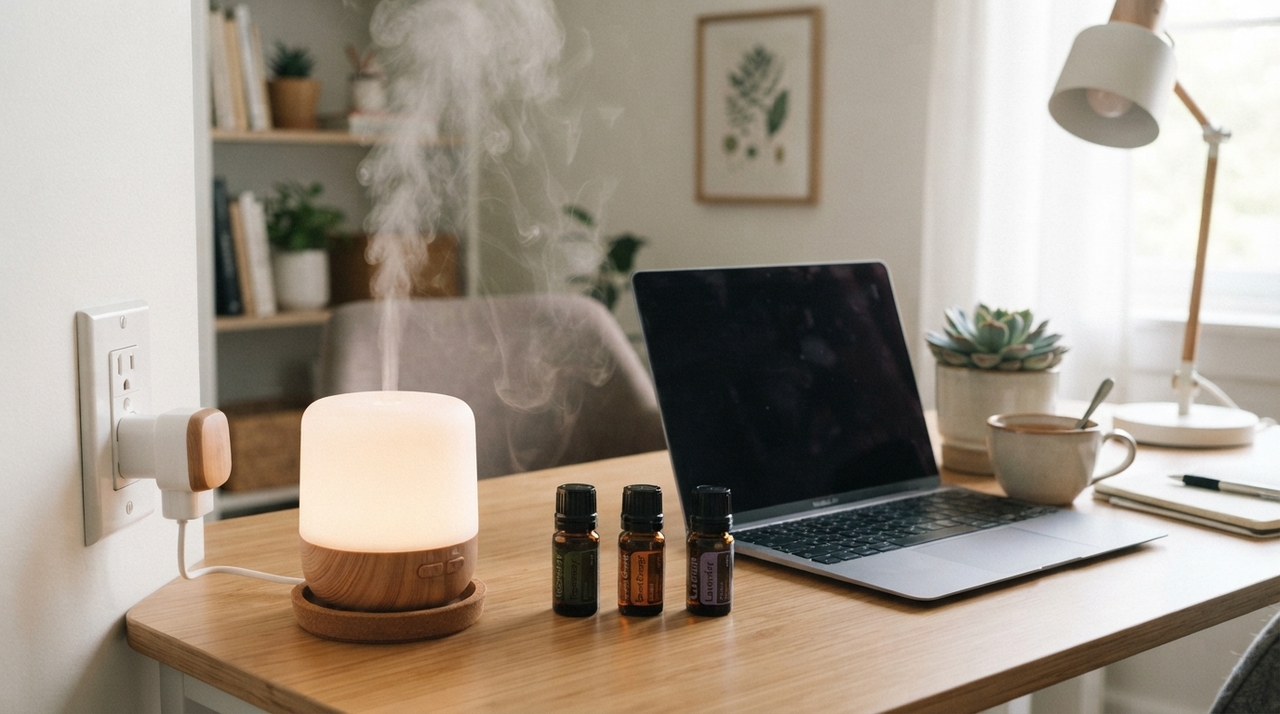 A aromaterapia utiliza óleos essenciais extraídos de plantas para estimular diferentes sensações por meio do olfato.
