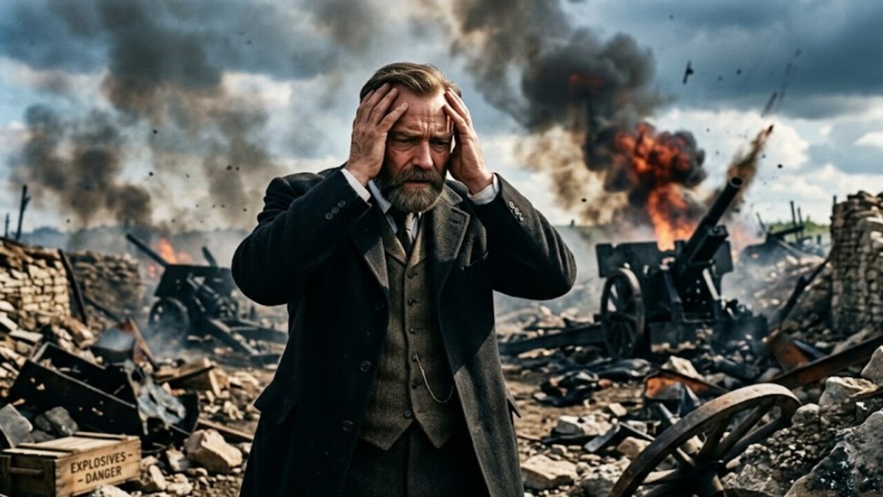 A terrível origem da dinamite mudou para sempre a vida de Alfred Nobel