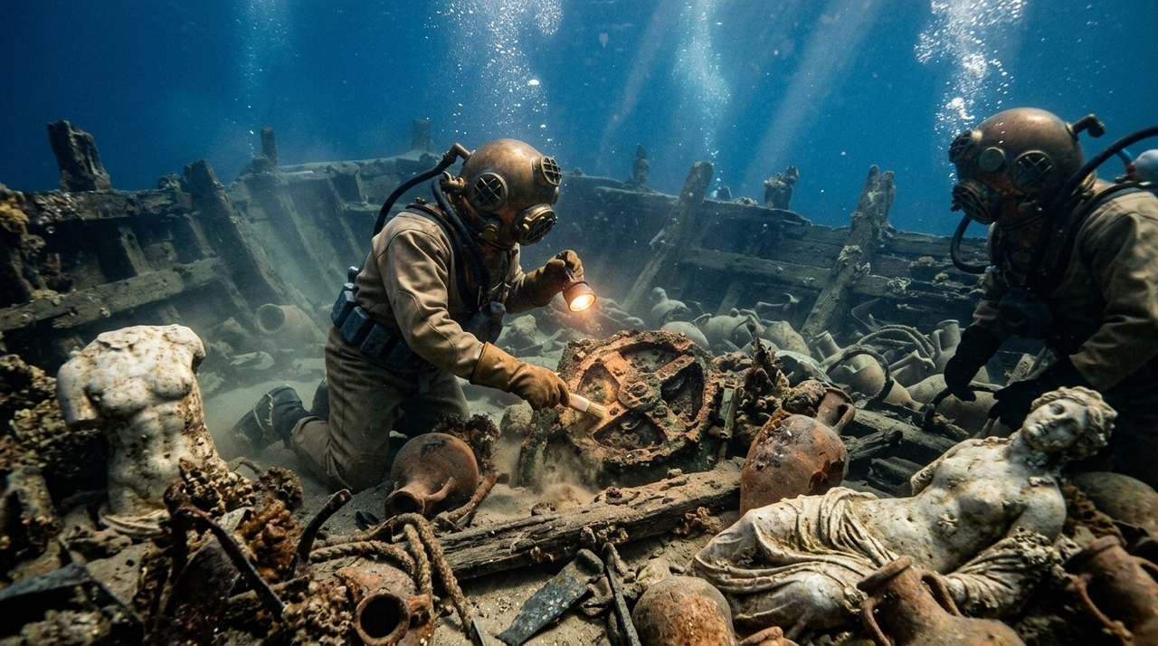 O equipamento teria sido construído entre aproximadamente 150 e 100 a.C. dentro de uma caixa de madeira.