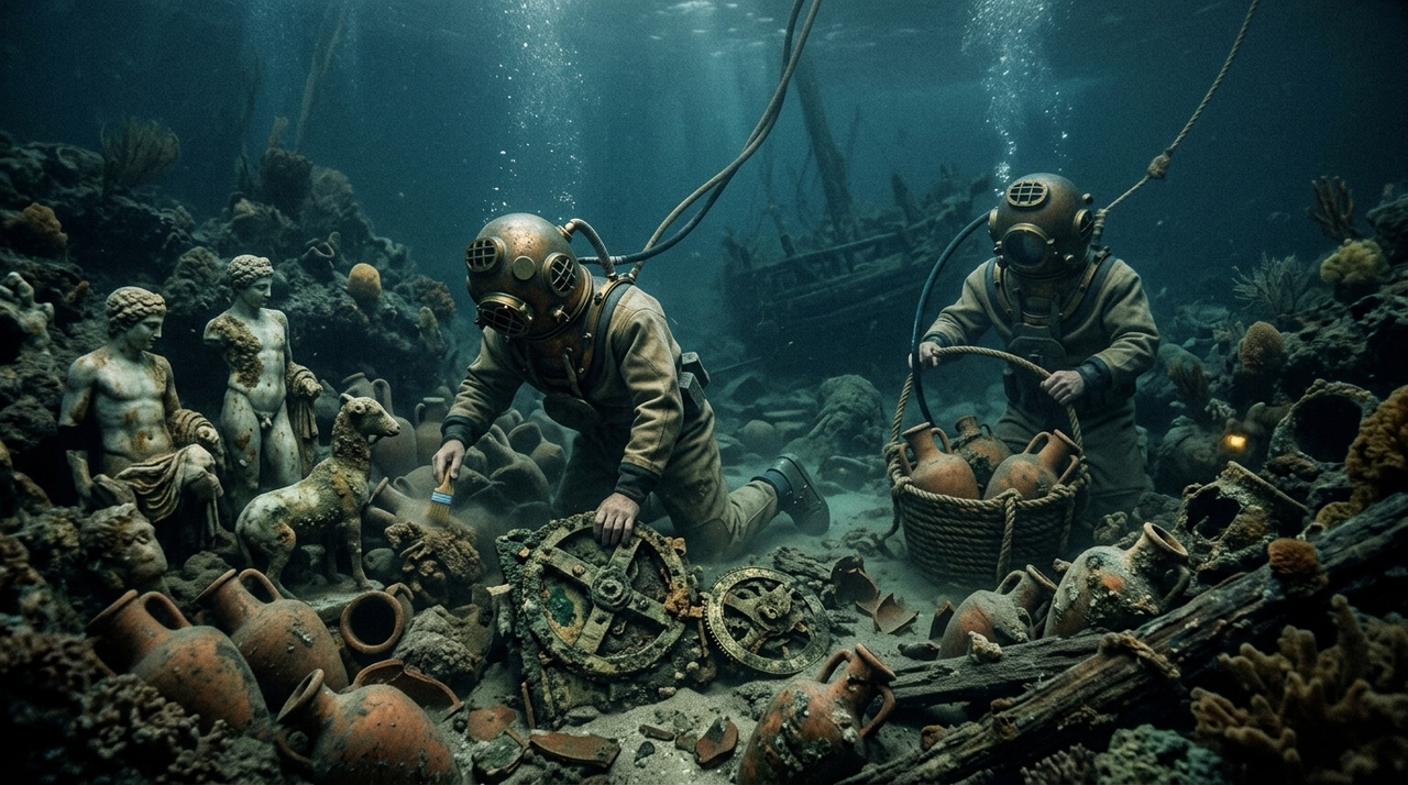 O equipamento teria sido construído entre aproximadamente 150 e 100 a.C. dentro de uma caixa de madeira.