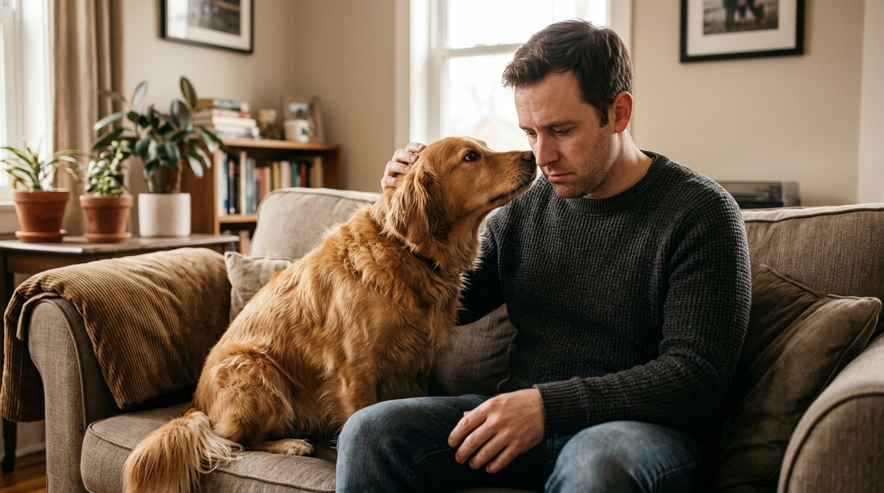 O olhar direto entre cão e tutor não é apenas comportamento aprendido, mas um mecanismo de vínculo afetivo.