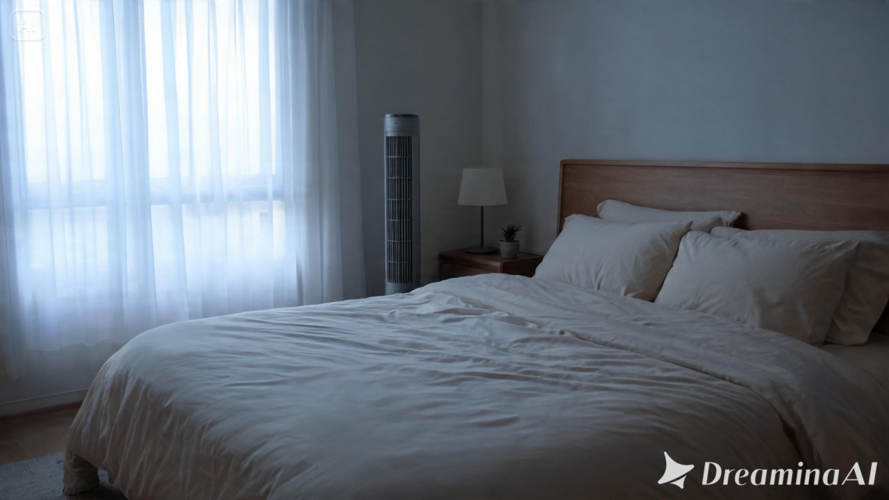 Ventilador ou ar-condicionado? Descubra as vantagens, desvantagens e como evitar desconfortos durante a noite.