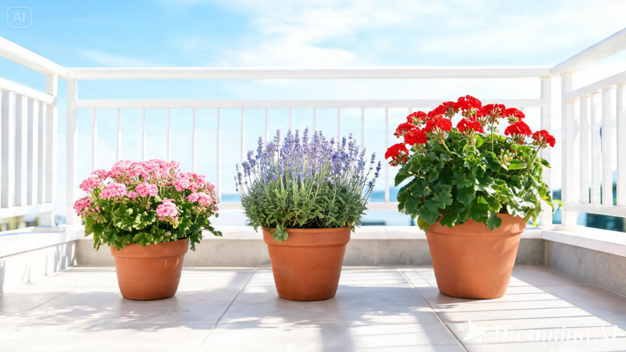 Estas 5 flores em vaso se destacam pela longa floração e pela capacidade de manter a varanda cheia de cores.