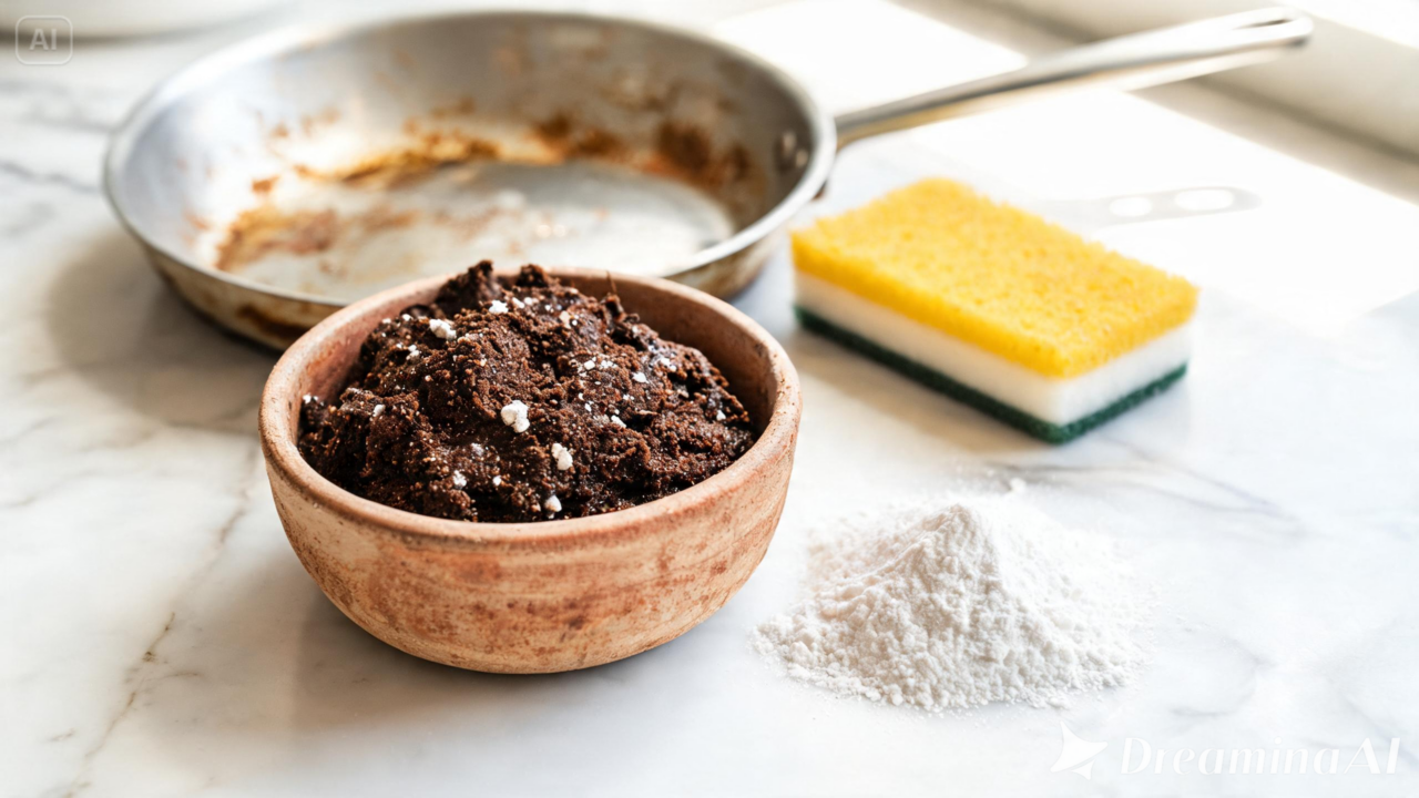 Veja como reaproveitar a borra de café com bicarbonato para limpar panelas, pias e outras áreas da casa sem desperdício.