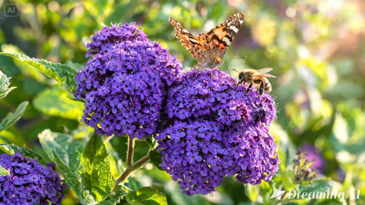 Aprenda quais condições favorecem a floração abundante do heliotrópio e atraem mais polinizadores.