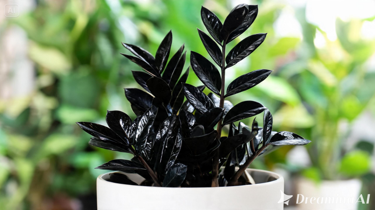 A zamioculca Black chama atenção pelas folhas quase pretas e pela baixa manutenção. Descubra seus principais cuidados.