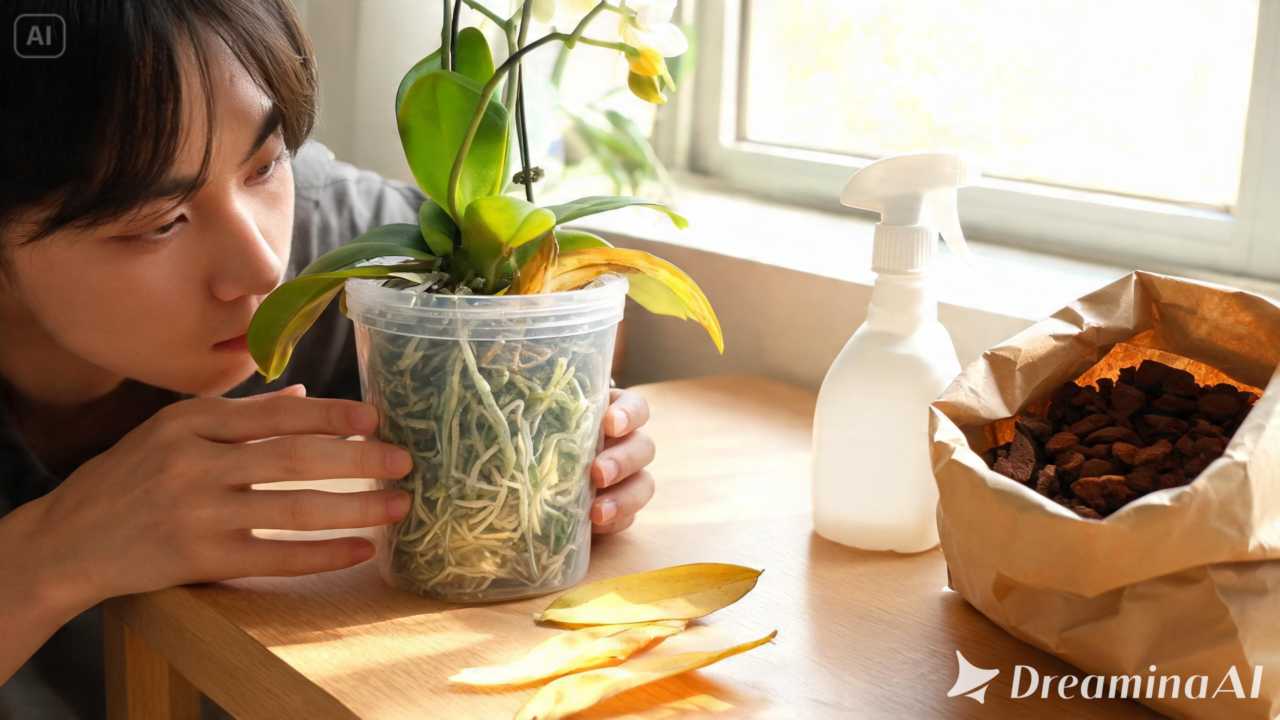 Veja o que fazer quando uma orquídea perde folhas de repente e conheça os cuidados que ajudam a salvar a planta.