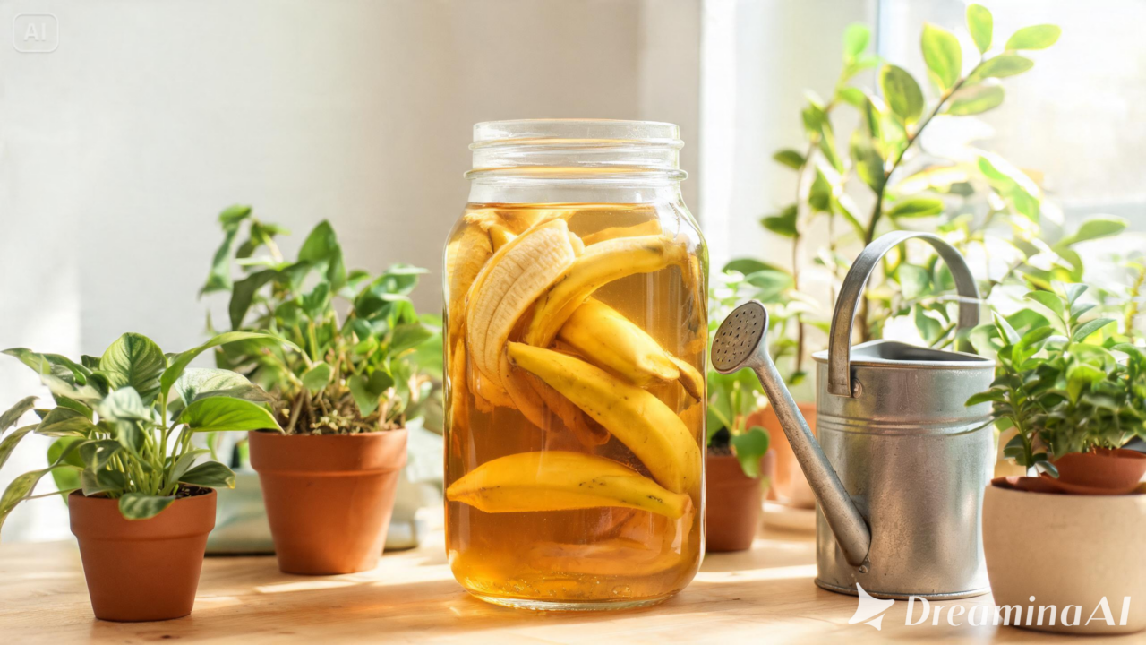 Conheça o passo a passo para fazer adubo líquido de casca de banana e veja os cuidados para evitar excessos.