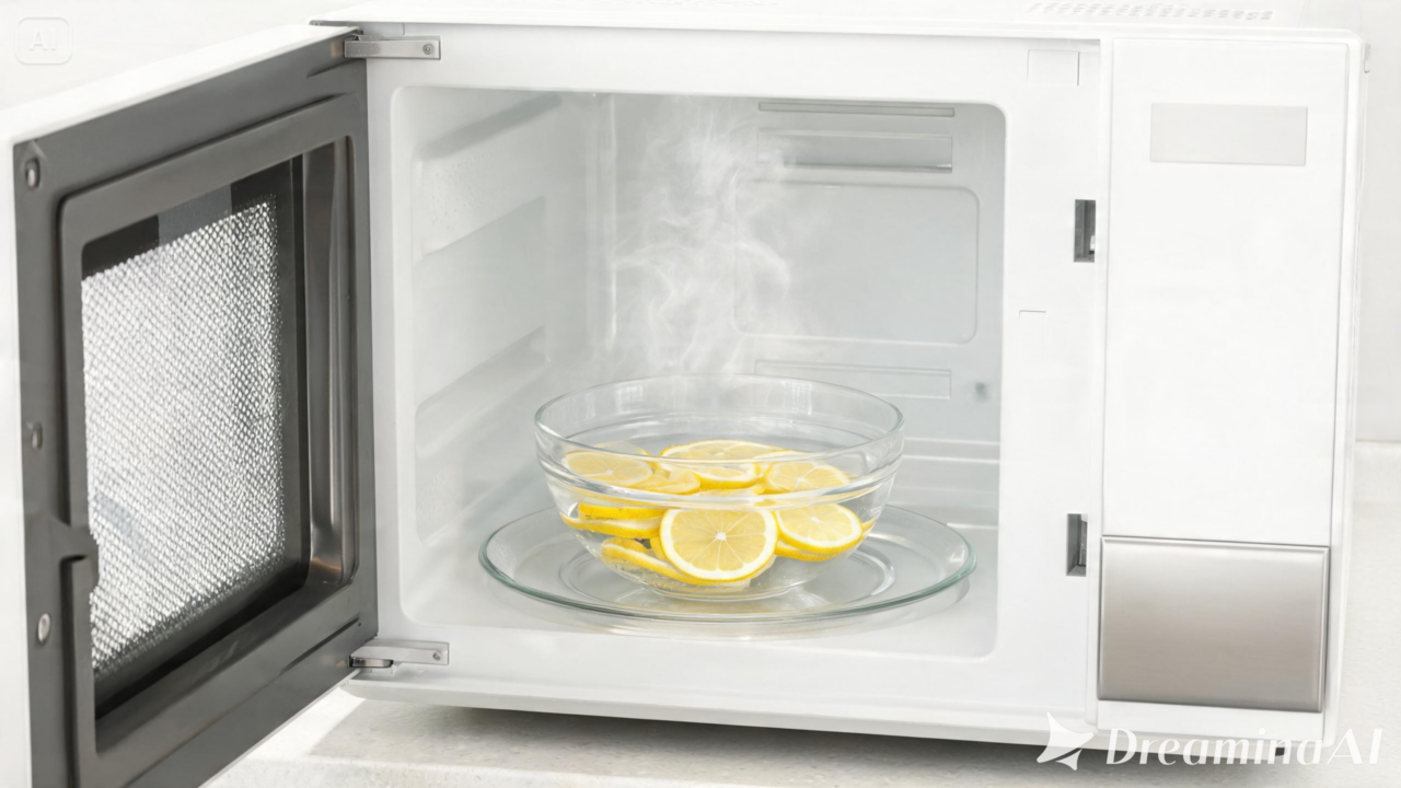 Conheça o passo a passo para limpar e desodorizar o micro-ondas com vinagre branco de forma simples e econômica.