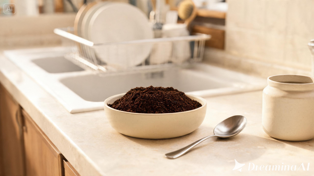 Pouca gente aproveita o pó de café usado dessa forma. Descubra como reutilizá-lo para ajudar a diminuir cheiros desagradáveis na cozinha.