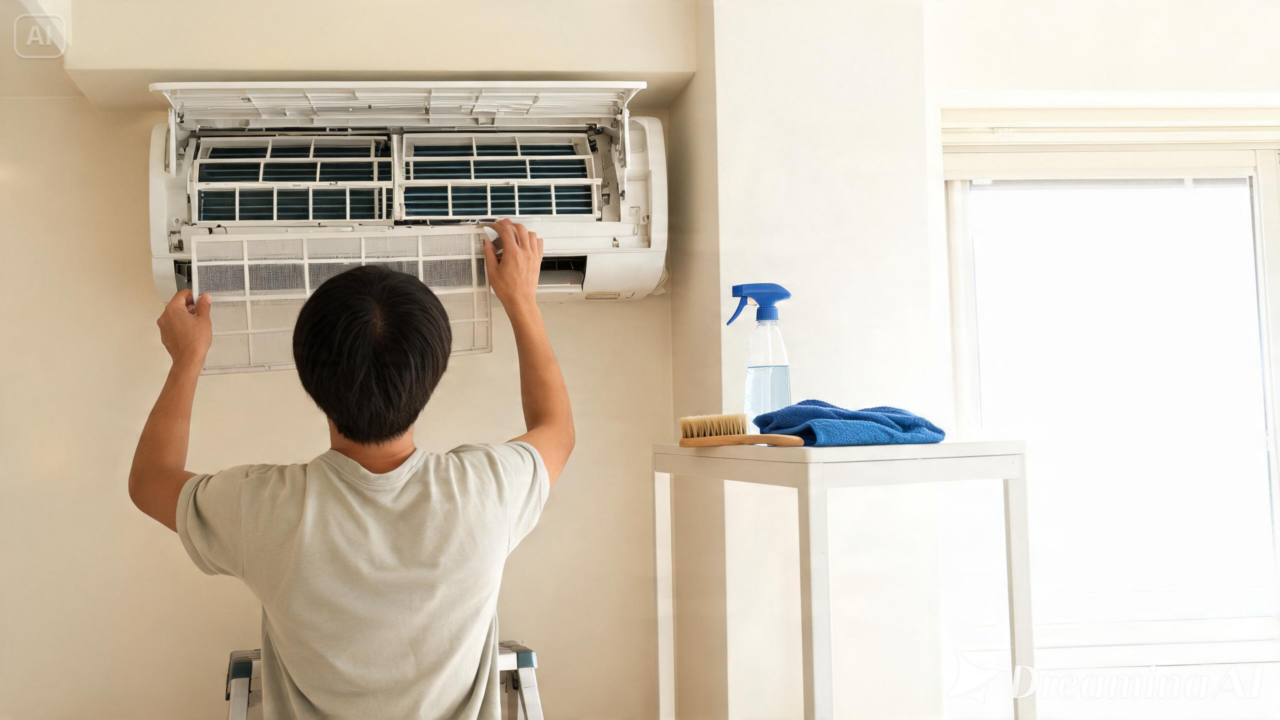 Aprenda a limpar o filtro do ar-condicionado sem danificar o aparelho e veja os cuidados que ajudam a reduzir o consumo de energia.