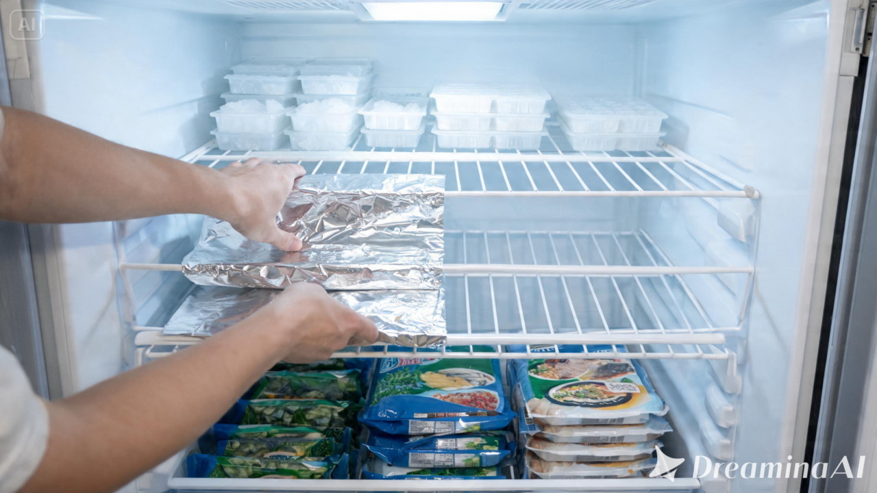 Papel-alumínio no freezer ajuda a conservar alimentos? Entenda como funciona, os benefícios e os principais cuidados no uso.