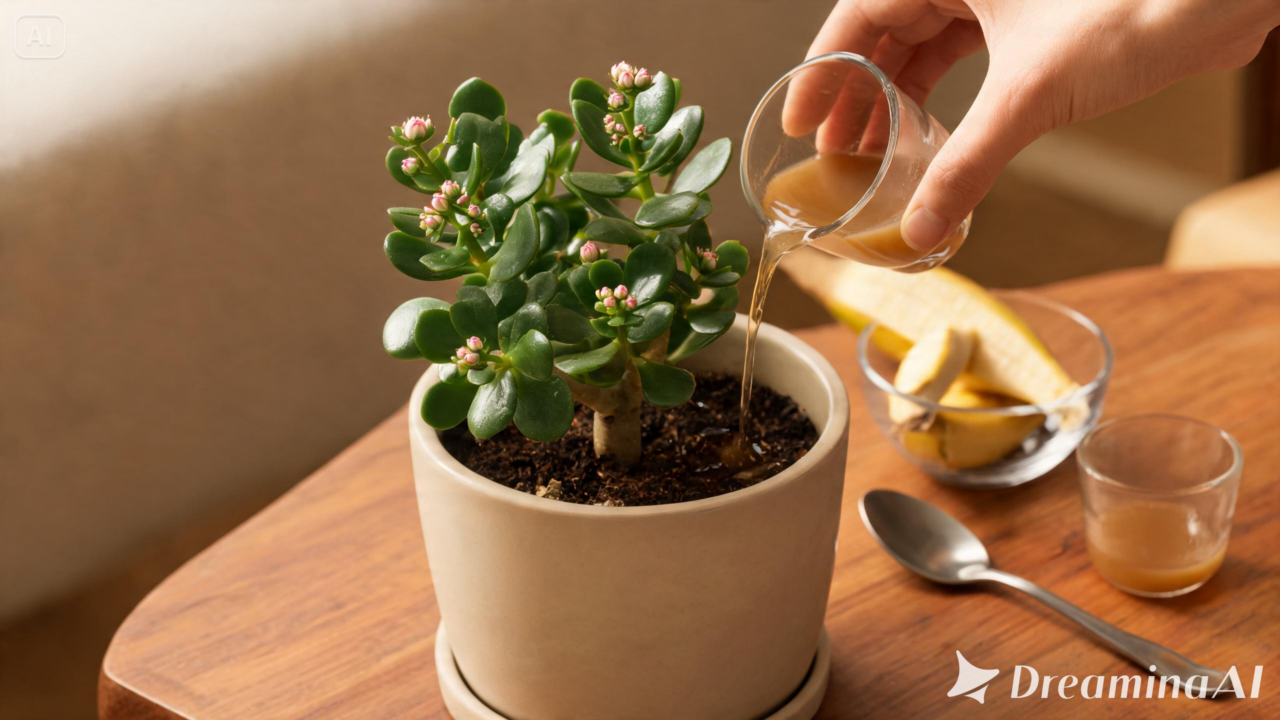 Aprenda como cuidar da árvore de jade usando água de arroz e outras opções, além de dicas de rega e fertilização correta.