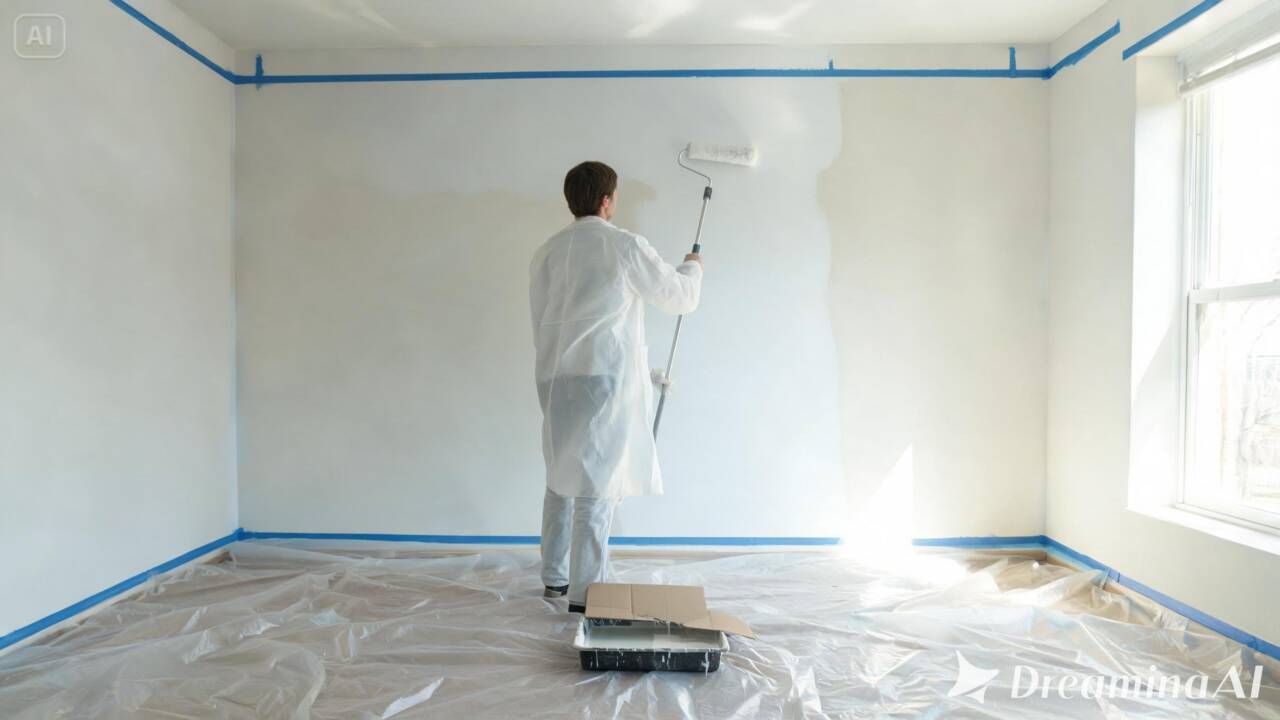Aprenda a pintar o teto com menos sujeira e sem desperdício. Confira dicas de preparação, ferramentas ideais e truques contra o gotejamento de tinta!