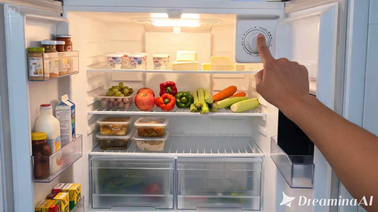 Veja quando realmente é necessário ajustar a temperatura da geladeira e quais cuidados ajudam a manter a refrigeração estável.